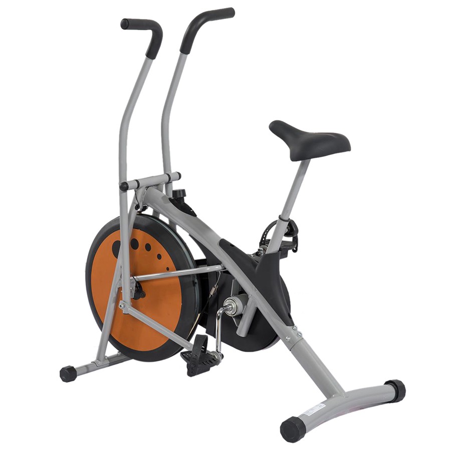 (Nhập Mã LETH133 giảm ngay 50.000đ)Xe đạp tập thể dục AIR BIKE MK-77 cao cấp-Bánh màu cam – air bike – top1shop