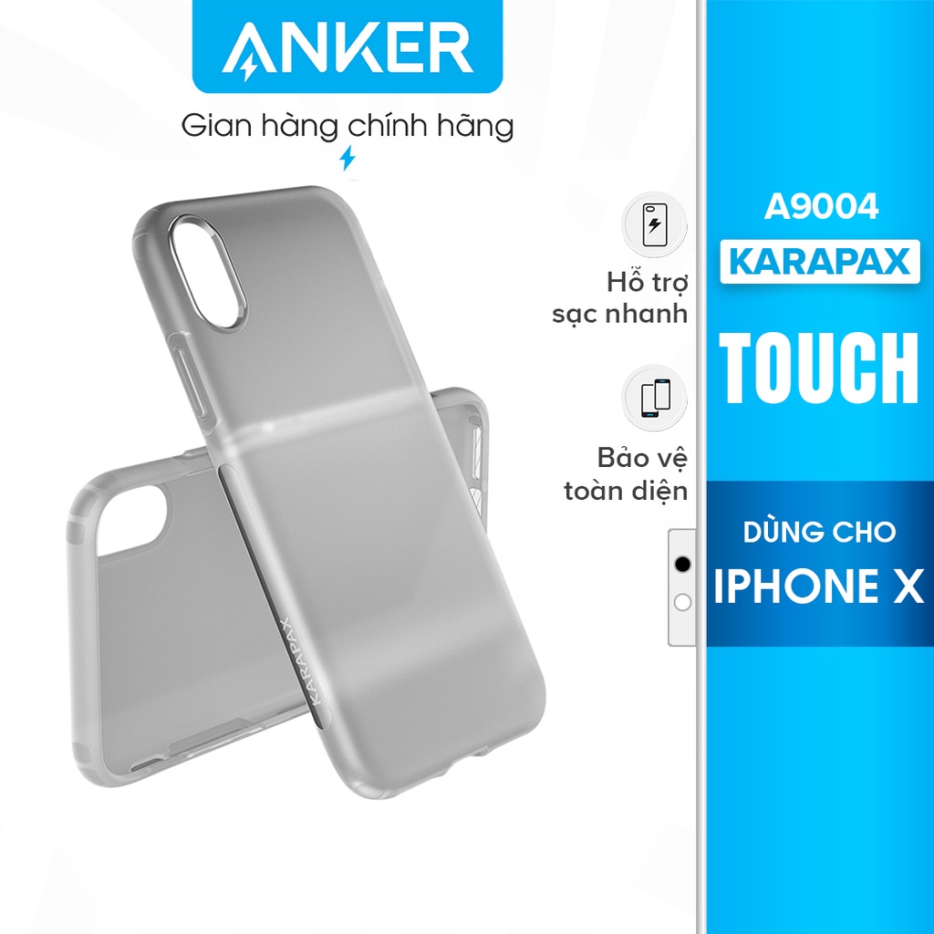 Ốp Lưng ANKER Karapax Touch iPhone X - A9004