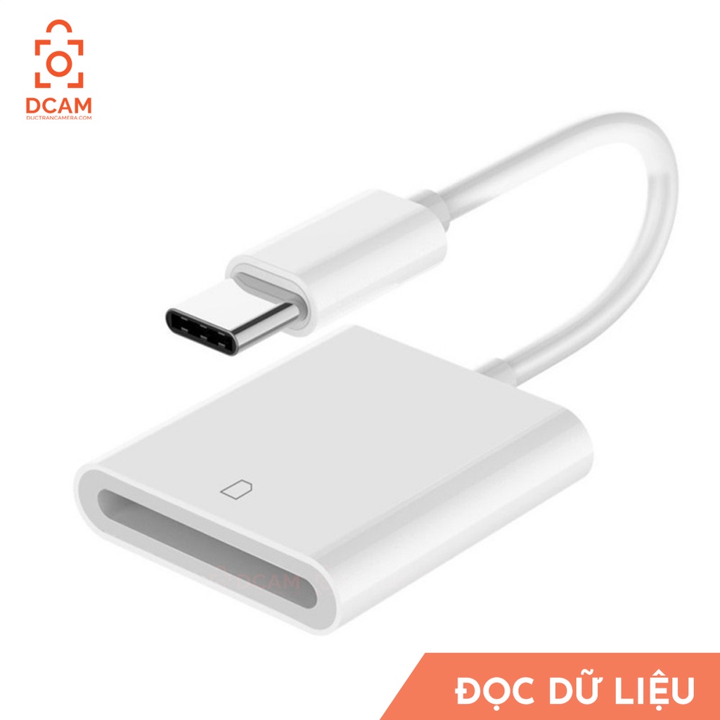 Đầu đọc thẻ CF, SD, microSD cho cổng Type C - Điện thoại Android, Ipad, Macbook, Laptop