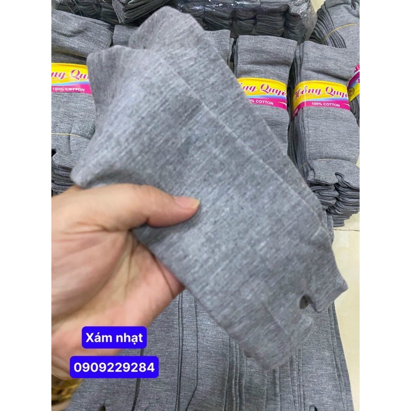 LỐ 10 ĐÔI VỚ COTTON MỊN DÀY THOÁNG MÁT