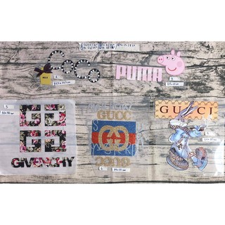 Sticker hình ủi hoạt hình 05