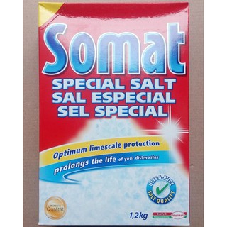 Muối rửa bát somat túi 2,4kg muối rửa bát làm mền nước cho máy rửa bát Đức