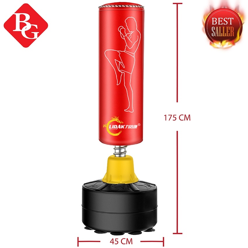 professionall.gym19 - Trụ đấm đá Boxing pile Mẫu hót 2023 (Red/Black)MÀU NGẪU NHIÊN