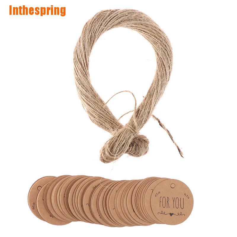 Set 100 Tấm Thẻ Giấy Cứng Dùng Trang Trí