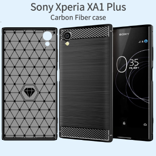Ốp Điện Thoại Sony Xperia XA1 Plus Ultra SONY1 XZ1 XZ2 Ốp Lưng Sony10 Cao Cấp Vỏ Silicon Mềm Sợi Carbon Chất Liệu Cao Cấp Vỏ Di Động