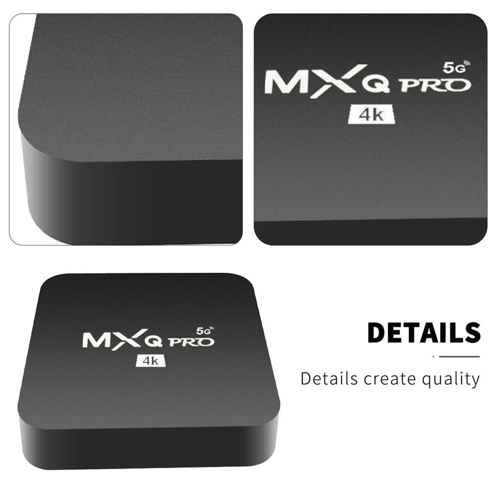 Máy phát đa phương tiện lõi tứ MXQPRO5G 4K RK3229-5G 8+128G với kết nối mạng đáng tin cậy