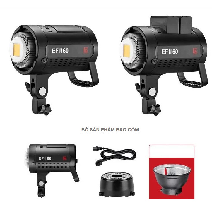 Đèn LED studio EF II60 JINBEI