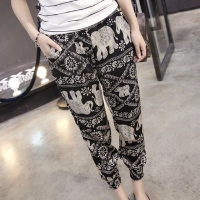 combo 5 quần lanh lụa bo lửng