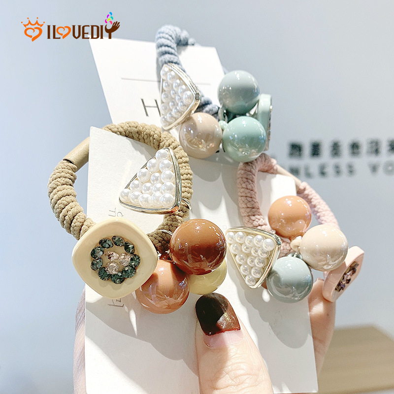 Dây Buộc Tóc Co Dãn Kiểu Hàn Quốc INS Cho Nữ