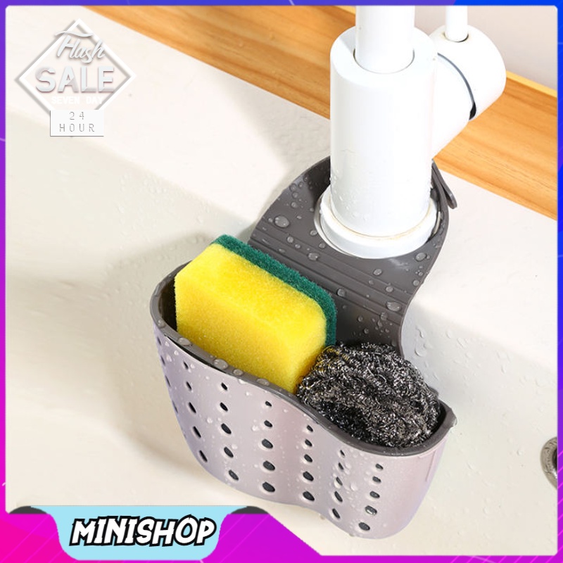 ( LOẠI DÀY ) Giỏ Đựng Đồ Rửa Chén 2 Lớp Model MINISHOP H123