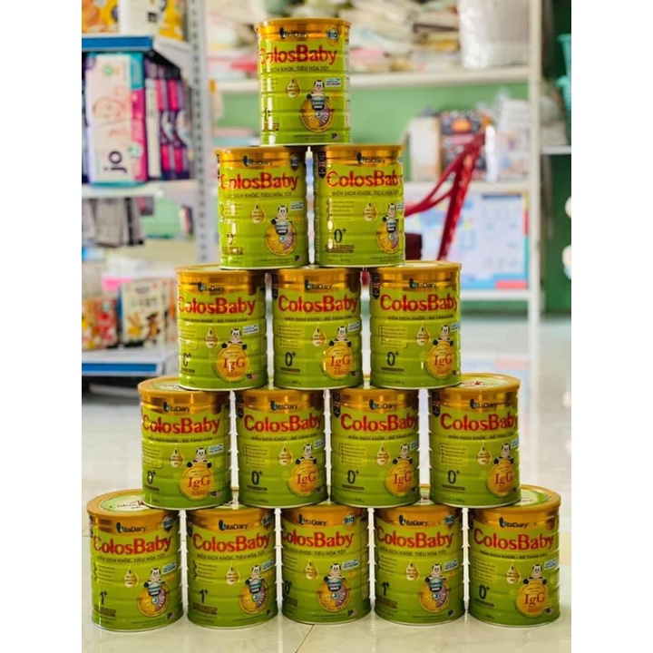 Sữa ColosBaby Gold và IQ - Số 0,1,2 Hộp 800g - Riobaby (có quét mã đổi quà)