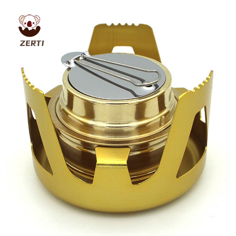 Bếp Cồn Mini Chống Gió Di Động Siêu Bền Tiện Dụng Cho Hoạt Động Ngoài Trời