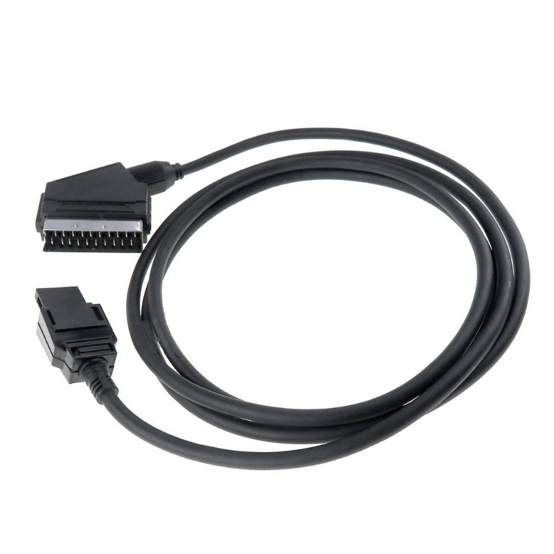 Dây Cáp Nối Dài 1.8m / 3.0m RGB Scart Video AV Cho Máy Chơi Game NES 5.9FT / 9.8FT Connec