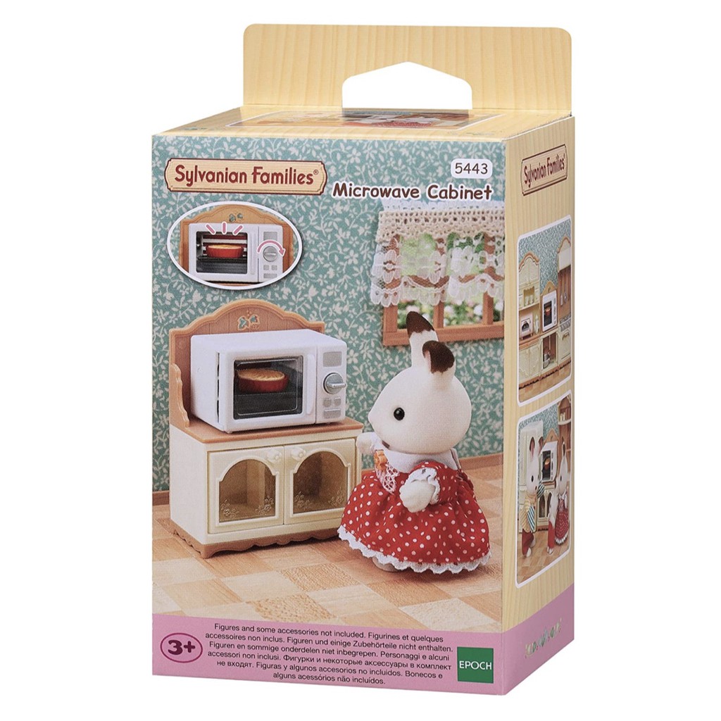 Đồ chơi nhà búp bê Sylvanian Families Kệ lò vi sóng 5443