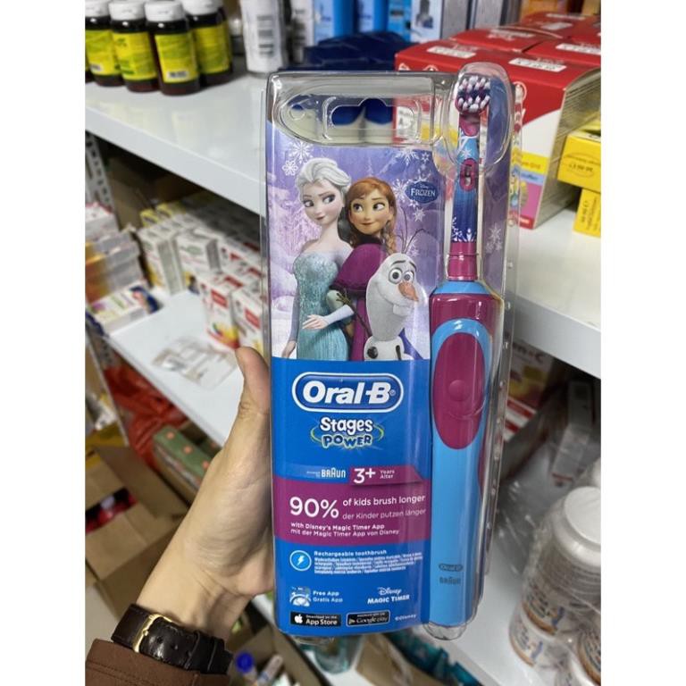 Bàn chải điện Oral B em bé từ 3 tuổi