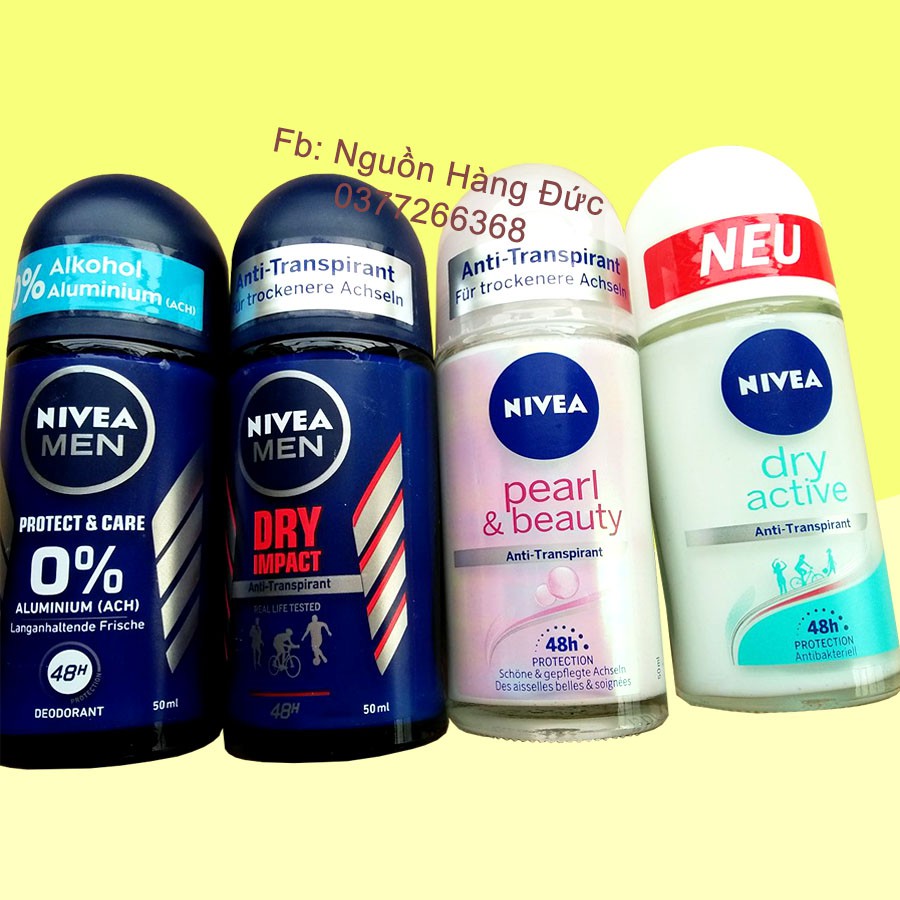 Lăn khử mùi Nivea Nữ của Đức (made in germany 100%)