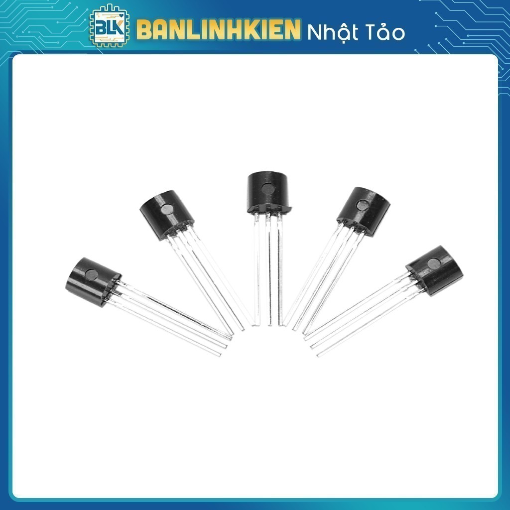 Bộ 5 2N2222 TO92 TRANS NPN 0.6A 40V (DIP)