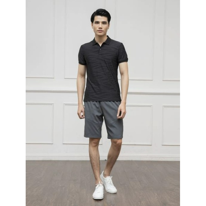 Áo thun polo nam Aristino tay ngắn chất polyester dáng Slim fit APS020S1