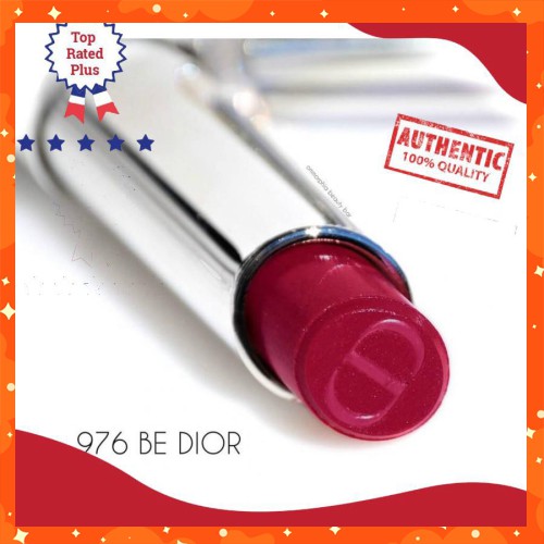 Son môi Dior Addict Stellar Shine 976 Be Dior màu hồng đậm