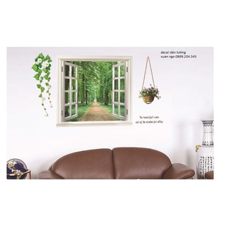 decal tranh dán tường
