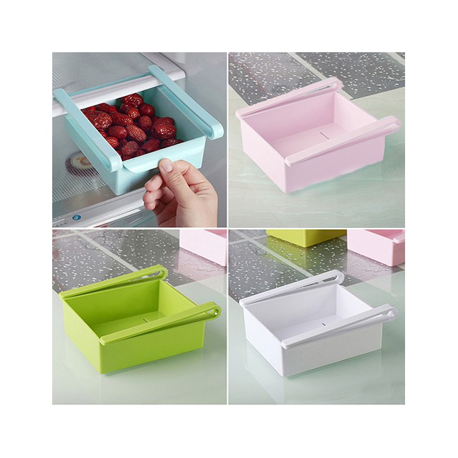 Khay đựng thực phẩm trong tủ lạnh, khay đựng đồ tiết kiệm không gian - MTDDT