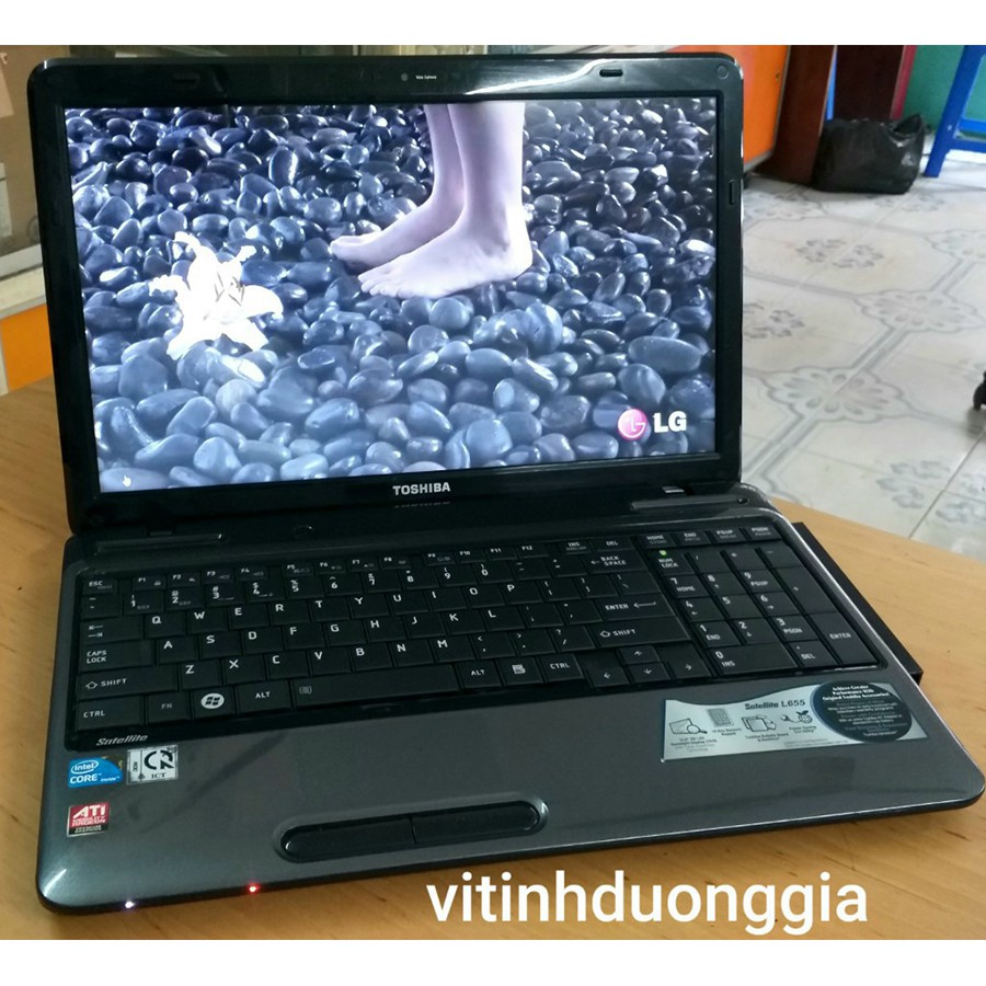 Laptop Toshiba L655 máy đẹp như mới