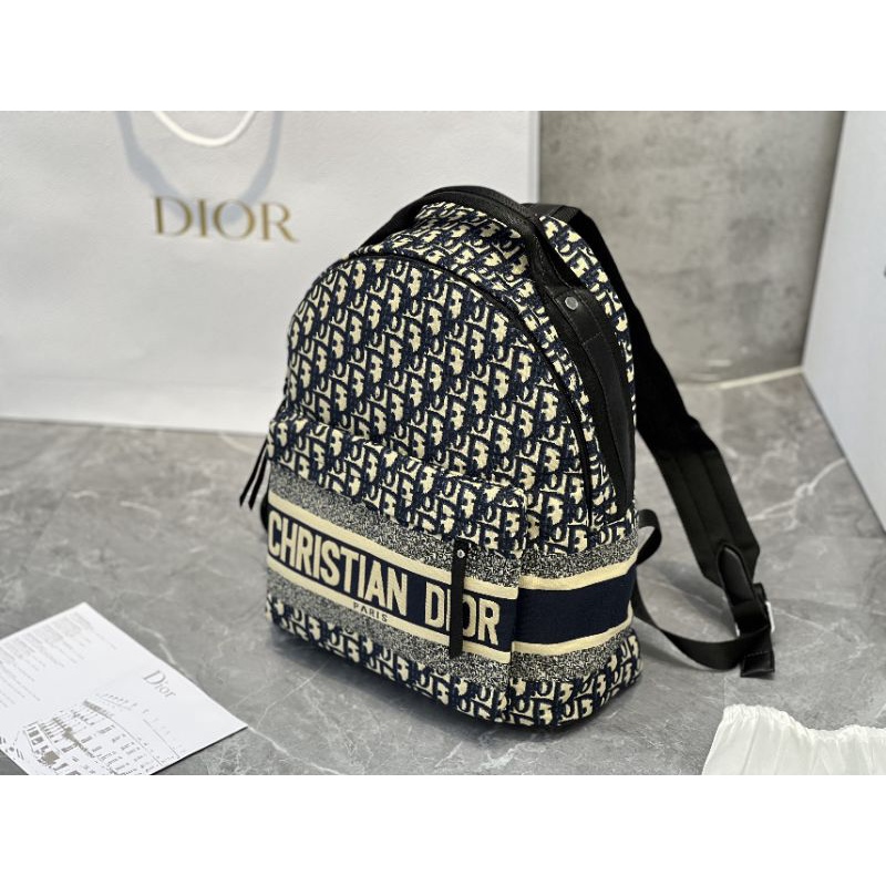 Balo thời trang D.I Travel nam&amp;nữ Blue sz30x35cm(ko hộp)