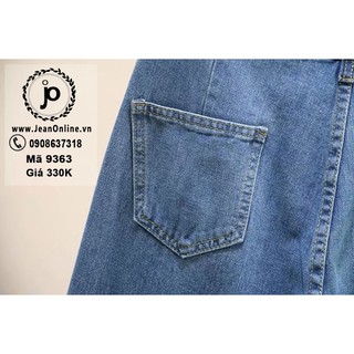 Bigsize Nữ - Jean Ống Rộng (MS: 9363)