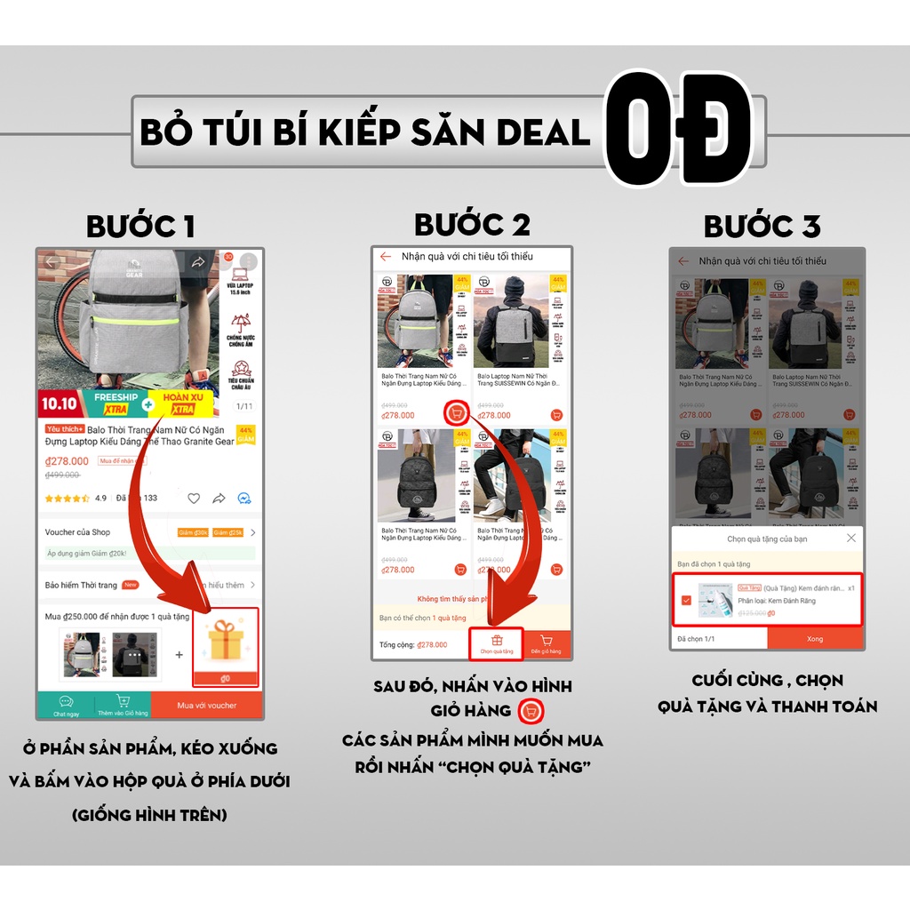 Balo Thời Trang Nam Nữ Có Ngăn Đựng Laptop Kiểu Dáng SUISSEWIN Tiêu Chuẩn Chống Nước Dùng Đi Học & Đi Làm