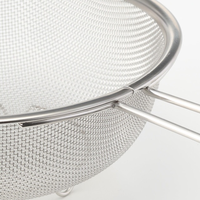 Muji Rổ Lưới Inox Có Tay Cầm
