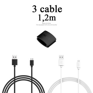 Cáp sạc Aukey CB-D10 ( Bộ 3 cáp )