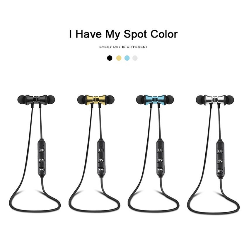 Tai nghe Bluetooth nam châm không dây thể thao chống mồ hôi