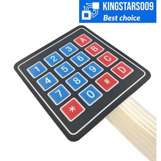 Set 2 Bàn Phím Ma Trận 4x3 | 4x4 – 12 | 16 Phím – Matrix Keypad Cho Arduino, ESP, STM32, PIC