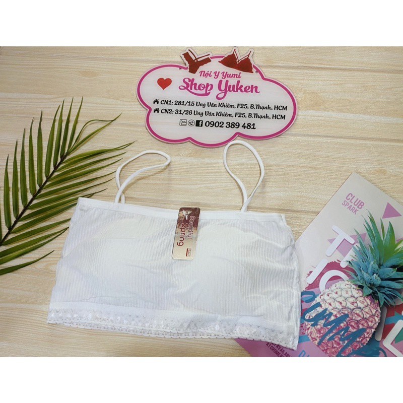 ♥️ SHOP UY TÍN ♥️ Áo Lót Bra Áo Lá Cho Học Sinh Sinh Viên Có Mút Tháo Rời Được