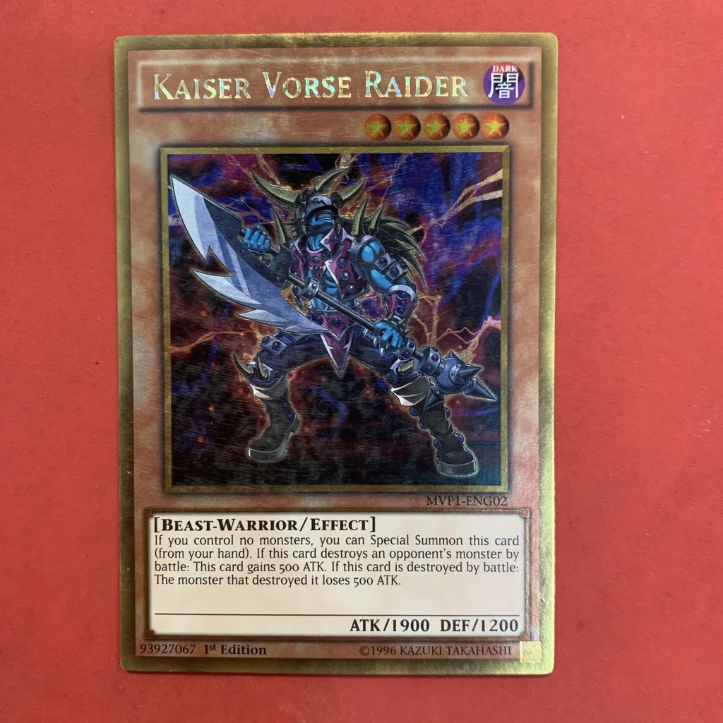 [EN-JP][Thẻ Bài Yugioh Chính Hãng] Kaiser Vorse Raider