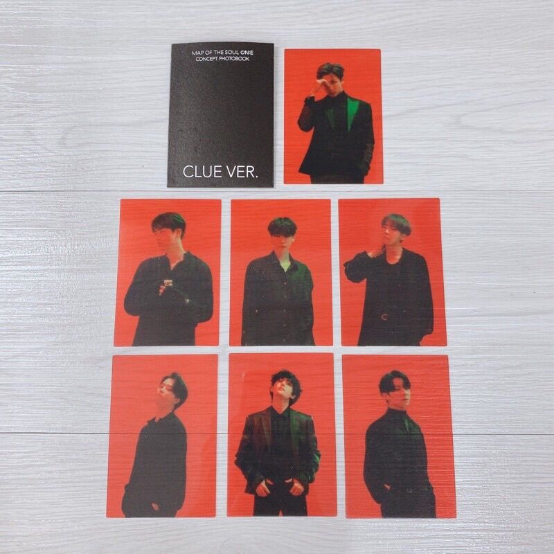 VStore - duyendo97  FULL SET CARD FILM CLUE VER - ẢNH FILM 7 CHIẾC TRONG BBC