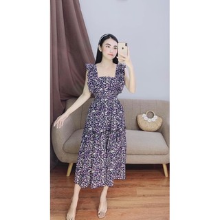 ĐẦM MAXI TAY CÁNH TIÊN