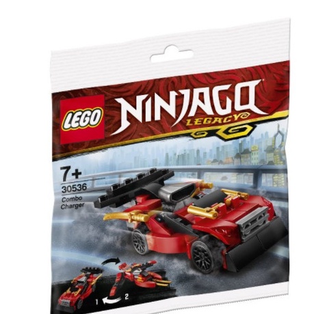 Lego Ninjago - Siêu xe biến hình máy bay chiến đấu - 30536