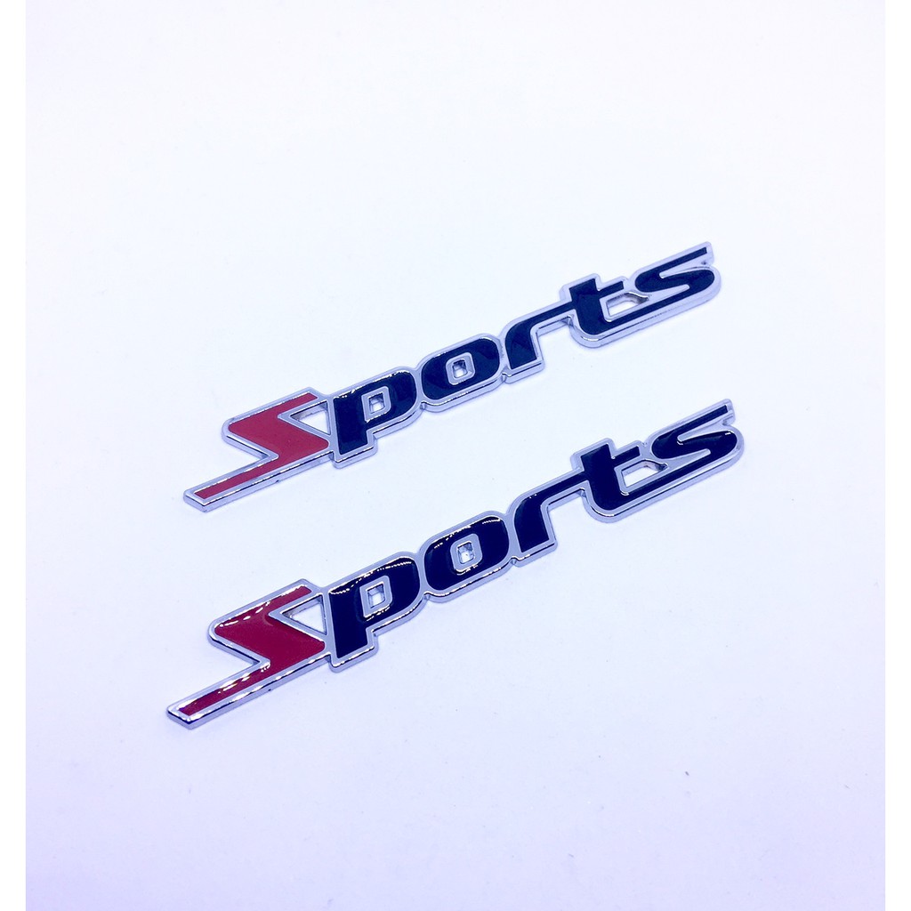 LOGO SPORT TRANG TRÍ XE MÁY ÔTÔ