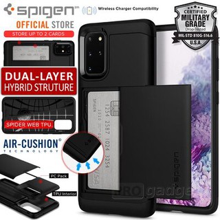 Ốp Lưng Samsung Galaxy S20 Plus / S20 Ultra Spigen Slim Armor CS Hai lớp để bảo vệ chống rơi tuyệt đối