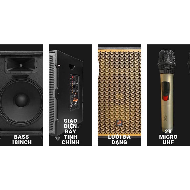 Loa kéo chính hãng Prosing W18C