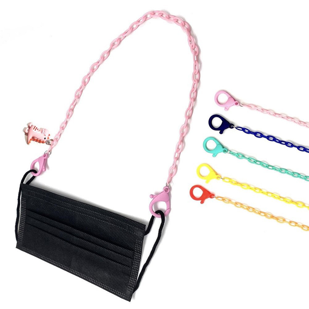 [Hàng mới về] Dây đeo khẩu trang họa tiết khủng long xinh xắn