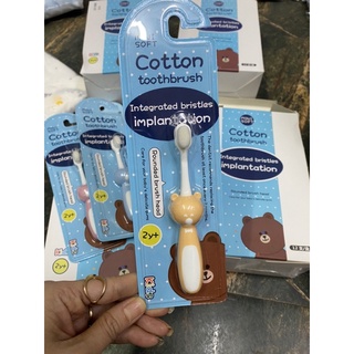Bàn chải bé Mini soft gấu