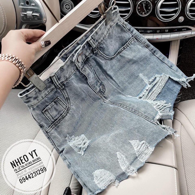[Mã SKAMCLU7 giảm 10% tối đa 50K đơn 0Đ] quần short bò giả váy rách | BigBuy360 - bigbuy360.vn
