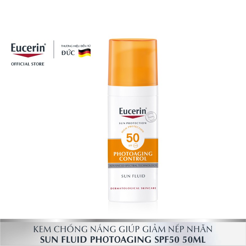 Kem chống nắng ngăn ngừa lão hóa Eucerin Sun Photoaging Control SPF 50+ 50ml