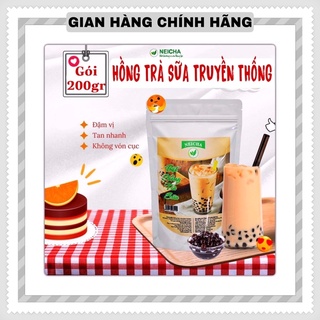 [Hàng Chính Hãng - 200gr]Hồng Trà Sữa Neicha Vị Truyền Thống/ Bột trà sữa PHA SẴN TIỆN LỢI, thơm ngon béo ngậy.