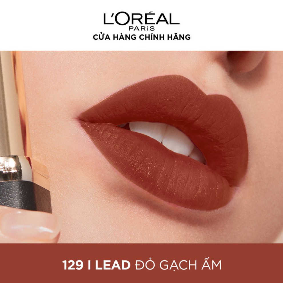 Son Lì Mịn Môi L'Oreal Paris Color Riche Matte Tông Màu Tôn Da 3.7g Hàng Chính Hãng