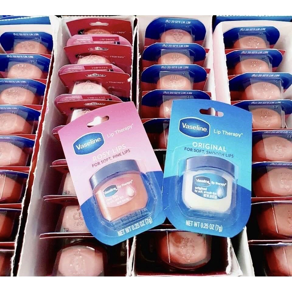 [RẺ VÔ ĐỊCH] Son Dưỡng Môi Vaseline Rosy Lip và Original 7g | BigBuy360 - bigbuy360.vn