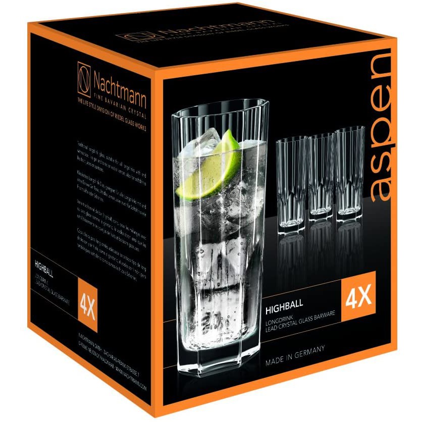 Set cốc Nachtmann Aspen 92127 LONGDRINK SET/4