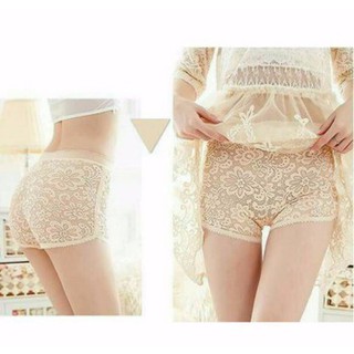 [HOT NHẤT] Quần Đùi Ren Mặc Trong Váy